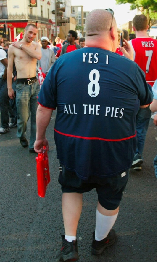een Arsenal-supporter na de Premier League
