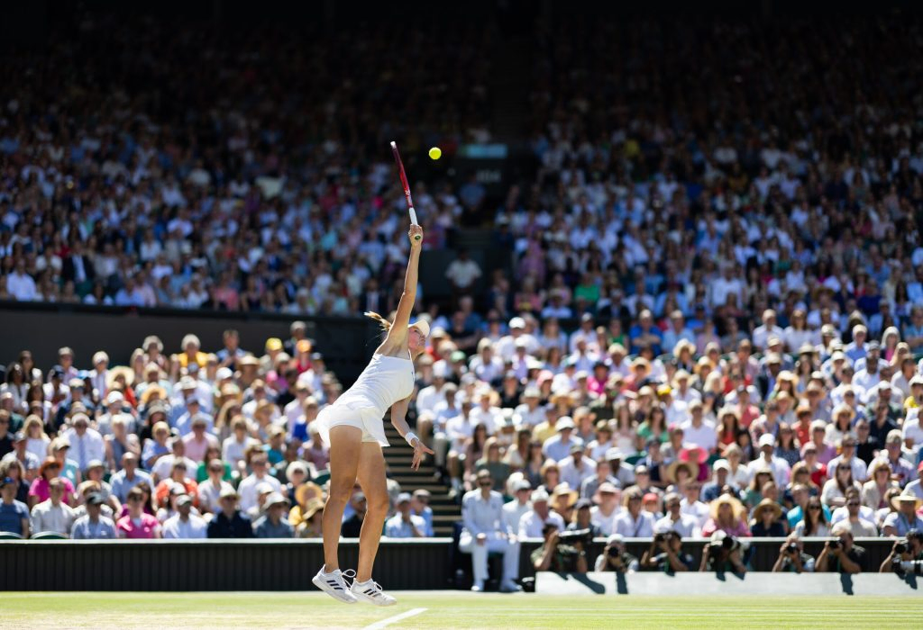 Elena Rybakina à Wimbledon 2022